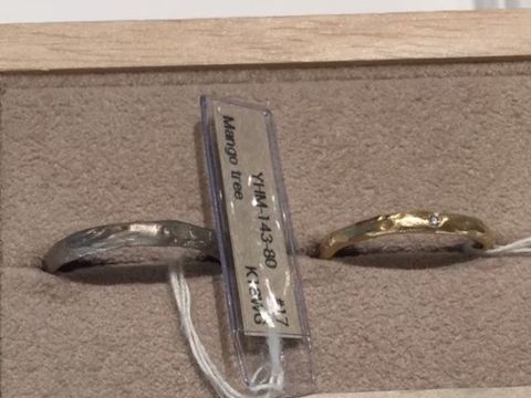 【YUKA HOJO(ユカホウジョウ)の口コミ】 Mango tree [マンゴツリー]という名前の指輪で、その名の通りマンゴツリー…