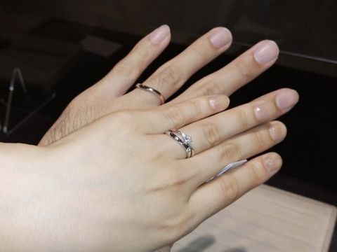 【TRECENTI(トレセンテ)の口コミ】 二人そろって、「これがいい」と思いました。何軒かお店を回りましたが、…