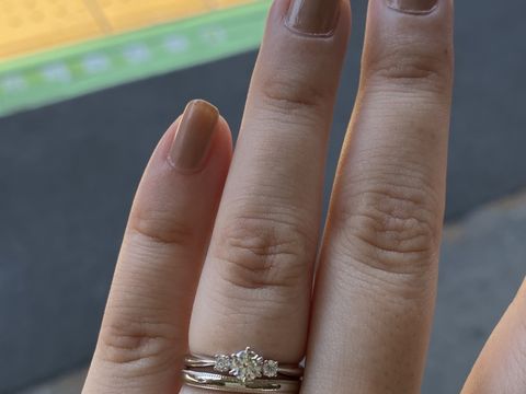 【MIKIMOTO(ミキモト)の口コミ】 ダイヤ無しのシンプルなものを探してたところ、MIKIMOTOさんのミル打ちの…