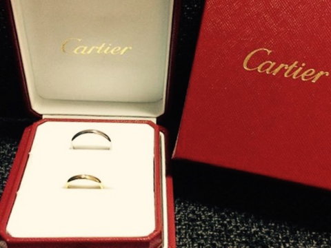 【カルティエ(Cartier)の口コミ】 憧れのブランドでしたので婚約指輪、結婚指輪ともにカルティエのリングを…