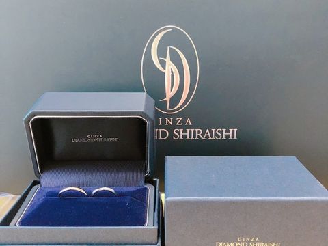 【銀座ダイヤモンドシライシの口コミ】 購入の際に4店舗回りました。シンプルな指輪を探していてどの店舗も似たよ…