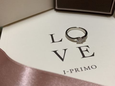 【アイプリモ(I-PRIMO)の口コミ】 ダイヤやリングの素材を最高級のものにしたりとこだわりを持って選んだた…