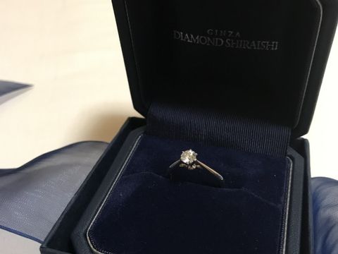 【銀座ダイヤモンドシライシの口コミ】 ダイヤモンドが自分の好きなものからセレクトでき、煌めきもとても良かっ…