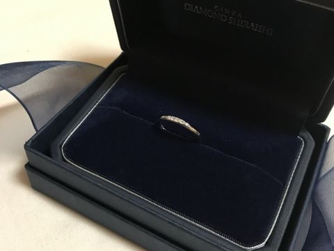 【銀座ダイヤモンドシライシの口コミ】 決めては、ずばりデザインです。ダイヤモンドが入ったものがいいけれど、…