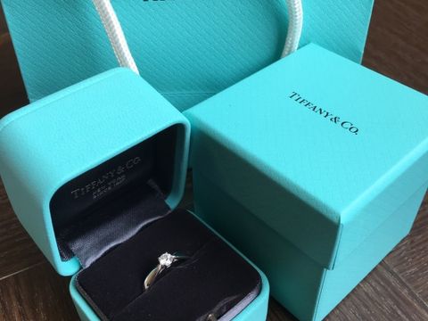 【ティファニー(Tiffany & Co.)の口コミ】 指輪は旦那が選んでくれたのですが、日常生活でもつけやすいデザインのも…