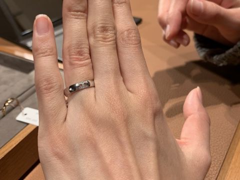 【エルメス(HERMES)の口コミ】 ちょっと太めのデザインの指輪が欲しく、こちらの指輪に魅力を感じました…