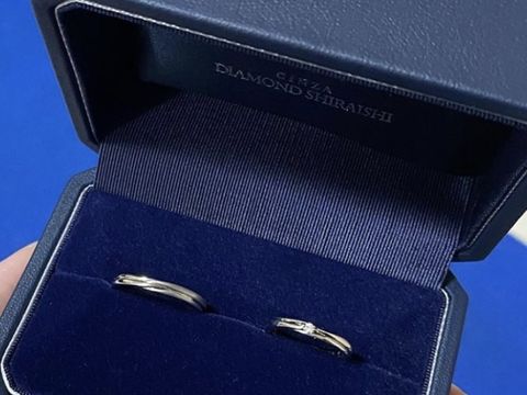 【銀座ダイヤモンドシライシの口コミ】 派手すぎずシンプルすぎずという、私のあいまいなリクエストに担当の方が…