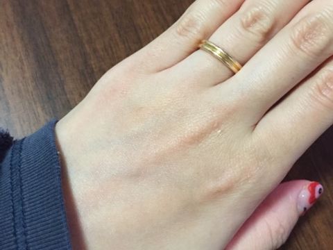 【ブシュロン(BOUCHERON)の口コミ】 オーソドックスな丸い指輪は、長年使っていると傷も増えて生活感が出るの…