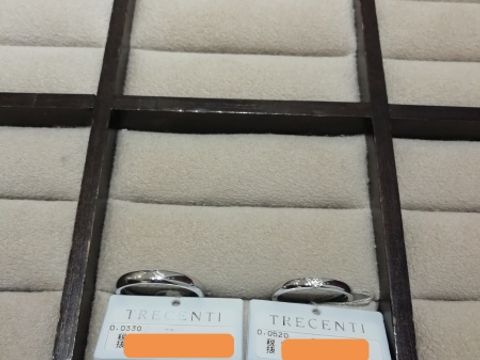 【TRECENTI(トレセンテ)の口コミ】 ストレートでシンプルな指輪を探していると伝えたらコッピアという指輪を…