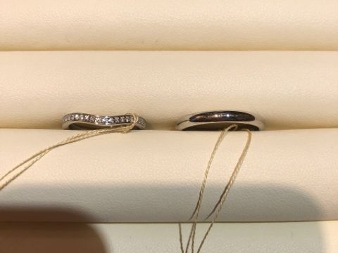 【カルティエ(Cartier)の口コミ】 バレリーナのハーフエタニティのデザインが一番気に入りました！このデザ…