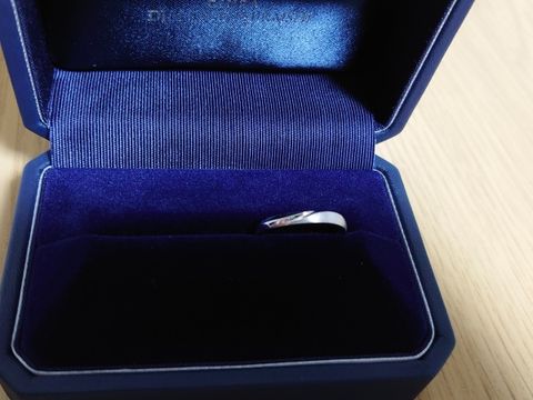 【銀座ダイヤモンドシライシの口コミ】 主に自分の気に入ったデザインで選びました。普段つけられるようにあまり…