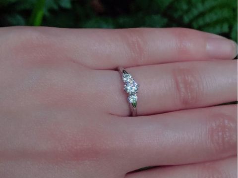 【モニッケンダム(MONNICKENDAM)の口コミ】 エタニティがいいな〜となんとなく思っていましたが、実際に付けてみると…