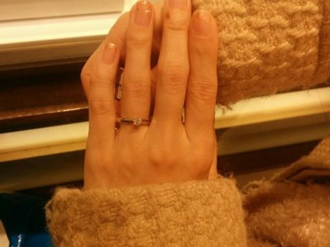 【MIKIMOTO(ミキモト)の口コミ】 婚約指輪はとにかく試着してみないと自分の手に似合うかどうかがわからな…