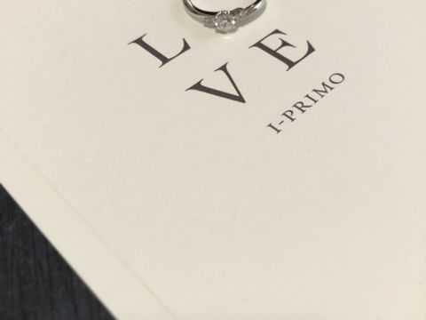 【アイプリモ(I-PRIMO)の口コミ】 最初ホームページで検索してどんな感じの指輪がいいかなと調べて何個か気…