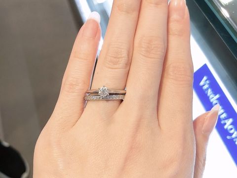 【ヴァンドーム青山(VENDOME AOYAMA)の口コミ】 ずっと前からここのブランドのこれにする！と思い描くデザインがありまし…