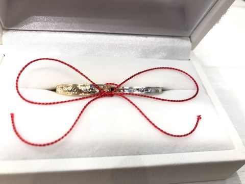 【Hamri(ハムリ)の口コミ】 婚約指輪でお世話になり、結婚指輪の制作もこちらにお願いすることとなり…