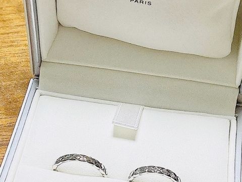 【シャネル(CHANEL)の口コミ】 シャネルは最初、結婚指輪の候補に入っていませんでしたが、たまたま雑誌…