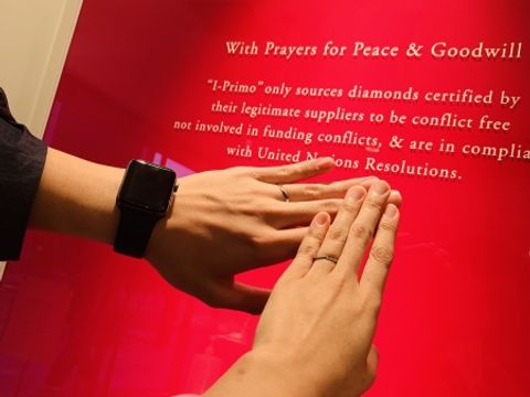 【アイプリモ(I-PRIMO)の口コミ】 様々なタイプ、ブランドの指輪を見て1年以上悩みに悩んだが、1番気に入っ…