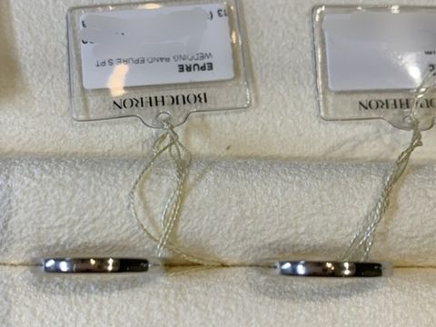 【ブシュロン(BOUCHERON)の口コミ】 元々主人と同じ指輪にしたいと考えており、彼の好みがシンプルな装飾がな…