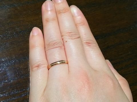 【TANZO.(鍛造指輪)の口コミ】 鍛造という製法の強い指輪で、セミオーダーでデザインも比較的自由にお願…