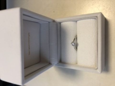 【Galopine & Galopin(ガロピーネガロパン)の口コミ】 プロポーズリングを頂いたので必然的にこちらの店で選びました。デザイン…