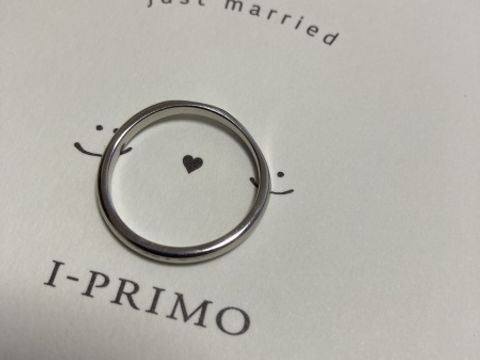 【アイプリモ(I-PRIMO)の口コミ】 数ある指輪の中から見ても際立ってデザインがとても良く、とても輝いて見…