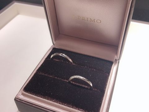 【アイプリモ(I-PRIMO)の口コミ】 細身のシルエットなのにウェーブがある指輪があり、他のブランドにはなか…
