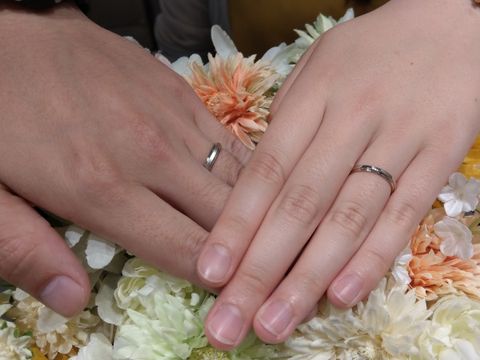 【アイプリモ(I-PRIMO)の口コミ】 仕事中なども指輪を付けていたかったので、ワンポイントでダイヤが埋め込…