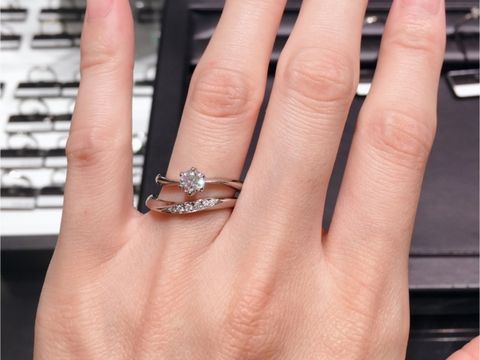 【ラザール ダイヤモンド(LAZARE DIAMOND)の口コミ】 当初は、カルティエ・ティファニー・ブシュロン　あたりで購入検討してお…