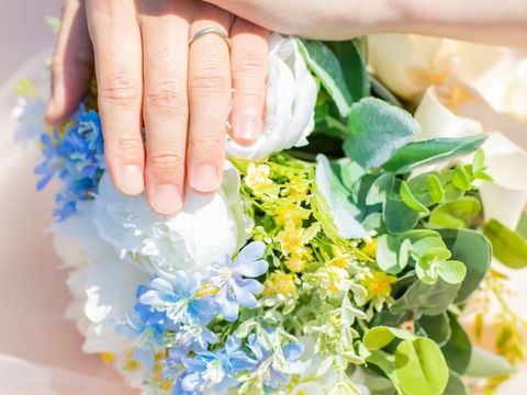 【ティファニー(Tiffany & Co.)の口コミ】 婚約指輪のブランドと合わせて、結婚指輪もTiffanyにしました。婚約指輪と…