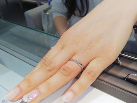 【アイプリモ(I-PRIMO)の口コミ】 流れるようなデザインと、どうしてもダイヤモンドのキラキラは欲しかった…