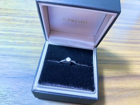 【アイプリモ(I-PRIMO)の口コミ】 見た目がとても気に入り、ダイヤの形やつけ心地が気に入った為。もともと…