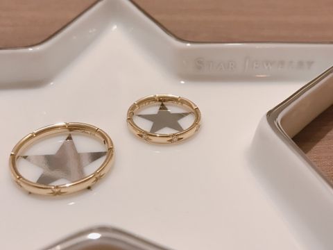 【STAR JEWELRY(スタージュエリー)の口コミ】 1番好きなブランドだったので結婚指輪はここでと決めていました！旦那とみ…