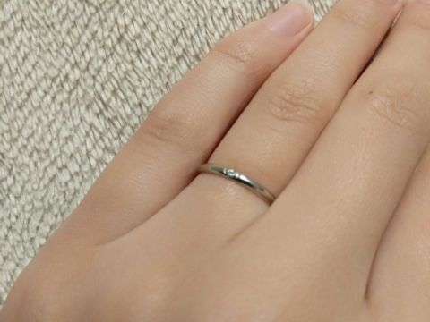 【スタイルリングの口コミ】 結婚式を控え予算がなかったのと、とにかくシンプルなものを探していたの…
