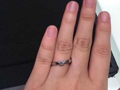 【ティファニー(Tiffany & Co.)の口コミ】 丸みをおびたデザインで、ネットの掲載画像を見た時は可愛すぎるように思…