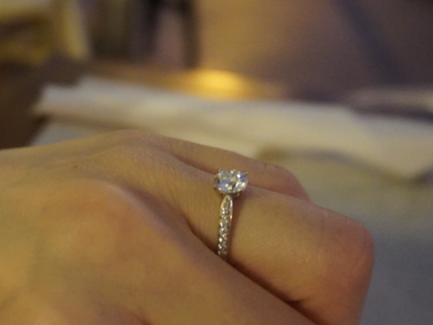 【ティファニー(Tiffany & Co.)の口コミ】 カルティエとも迷いましたが、カルティエのものは自分には合いませんでし…