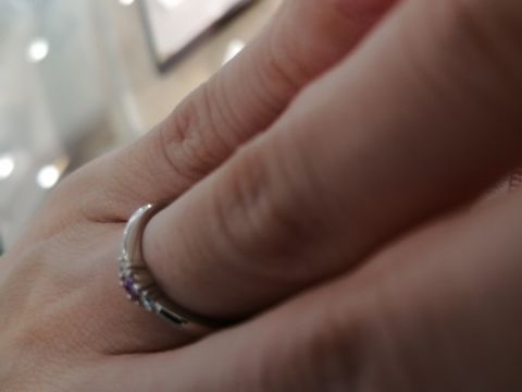 【Ginza Rim(銀座リム)の口コミ】 ピンクダイヤに変更できますが、発色が非常によく、1つつけるだけで映えま…