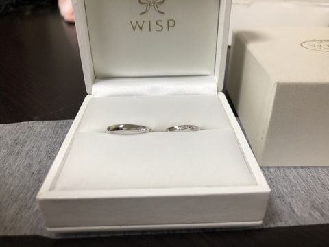 【ウィスプ(WISP)の口コミ】 メンズは控えめでシンプルなもの、レディースは少しきらびやかなもののマ…