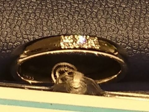 【銀座ダイヤモンドシライシの口コミ】 もともとストレート&シンプルで探していて、ティアオブリリーにするか…