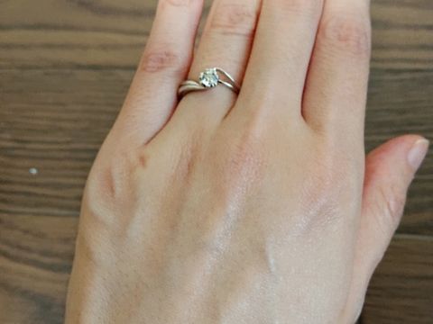 【杢目金屋(もくめがねや)の口コミ】 広告で見た「桜ダイヤモンド」に惹かれて。和風、桜、というコンセプトも…