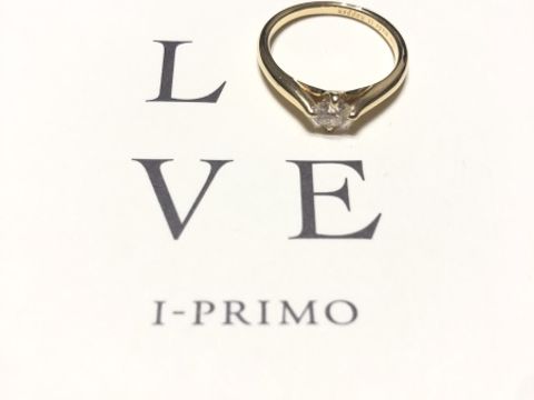 【アイプリモ(I-PRIMO)の口コミ】 色はイエローゴールドと決めていましたが、いくつも私が好みなデザインが…