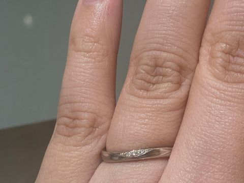 【杢目金屋(もくめがねや)の口コミ】 職人の方によるひとつひとつ手作りになるため世界で一つだけのリングを手…