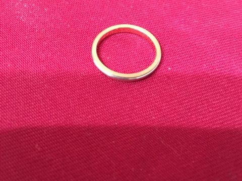 【ティファニー(Tiffany & Co.)の口コミ】 婚約指輪がギリシャ数字とダイヤ入りのローズゴールドで、普段から２個つ…