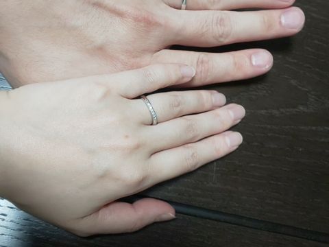 【TRECENTI(トレセンテ)の口コミ】 とにかく着け心地が一番良かったです。最初は指輪が少し重いかなと思いま…