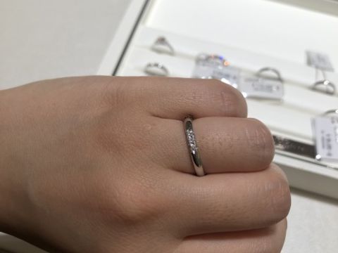 【MIKIMOTO(ミキモト)の口コミ】 シンプルな丸っこい指輪をさがしている方におすすめします。日本のブラン…