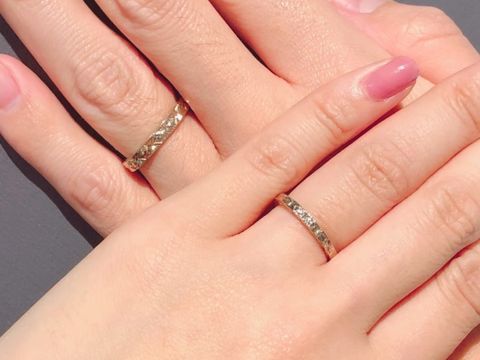 【AbHeri(アベリ)の口コミ】 結婚指輪を選ぶ時に、アベリさんはまったく検討していなかったブランドな…