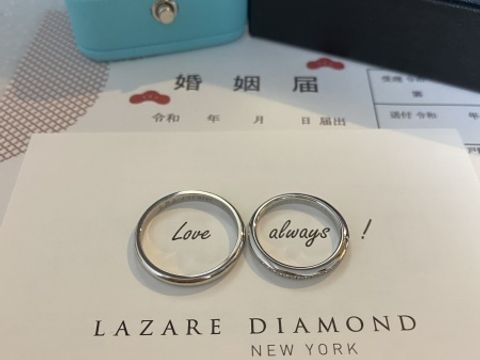 【ラザール ダイヤモンド(LAZARE DIAMOND)の口コミ】 ハーフエタニティリングを探しており、色々なブランドを見に行きました。…