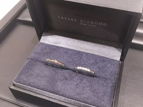 【ラザール ダイヤモンド(LAZARE DIAMOND)の口コミ】 店舗スタッフの方の対応が良く、ラザールダイヤモンドの歴史など他店との…
