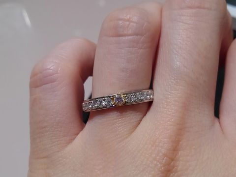 【TRECENTI(トレセンテ)の口コミ】 トレセンテらしいお花がモチーフです！つけ心地も良く、プラチナはトレセ…