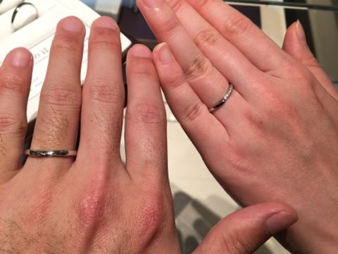 【俄(にわか)の口コミ】 シンプルだけど個性的な指輪を求めて俄さんに伺いました。自分の中ではS字…